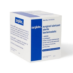 HR Pharmaceuticals Surgilube Surgical Lubricant - Surgilube Surgical Lubricant, Sterile, 5 g Foilpac - 0205-45