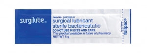 HR Pharmaceuticals Surgilube Surgical Lubricant - Surgilube Surgical Lubricant, Sterile, 5 g Foilpac - 0205-45