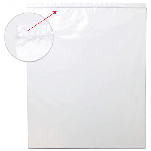 PDC Healthcare Safe-D-Covers Disposable Cassette Cover ZIP Top Fits 14" x 17" 2 MIL Plastic 100 per Box - DCC-19Z