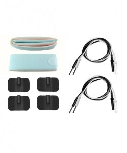 Med-Dyne Pediatric Apnea Monitor Kits - Pediatric Apnea Monitor Kit with 2 Pair of SLW1024 Safety Leadwires, 2 Pair of REL2000 Monitoring Electrodes, and 2 Each of EB1000 Electrode Belts - KIT1200-20