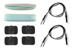 Med-Dyne Pediatric Apnea Monitor Kits - Pediatric Apnea Monitor Kit with 2 Pair of SLW1024 Safety Leadwires, 2 Pair of REL2000 Monitoring Electrodes, and 2 Each of EB3000 Electrode Belts - SRK1024P-20