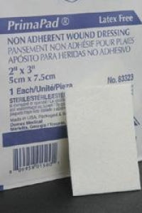 Derma Sciences Primapad Nonadherent Gauze Pads - Non-Adherent Gauze Pad, 3" x 4" - 7575033