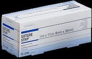 Derma Sciences Shur-Strip Wound Closure Strip - Wound Closure Shur Strip, White, 1/2" x 4" - DKC81121