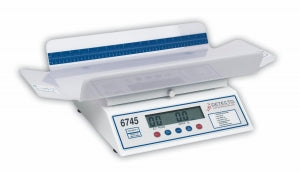 and Toddler Scales by Detecto Digital Ba - Baby / Toddler Digital Scale with Ruler, 30 lb. (15 kg) Capacity - 6745