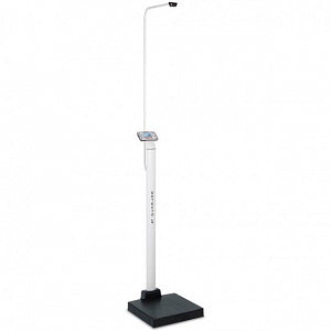 Cardinal / Detecto Scale Mfg Co Detecto Digital Eye-Level Physician's Scale - Digital Physician Scale with Height Rod, Weight Capacity 600 lb. (300 kg) - APEX