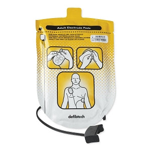 Defibtech AED Pads - Defibrillation Pads, Adult - DDP-100