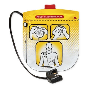 Defibtech AED Pads - Defibrillation Pads for Lifeline View AED, Adult - DDP-2001