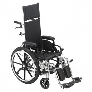 Drive Devilbiss Healthcare, Inc. Pediatric Viper Plus Reclining Wheelchair - Pediatric Viper Plus Reclining Wheelchair with Desk-Length Arms, 14" W - PL414RBDDA