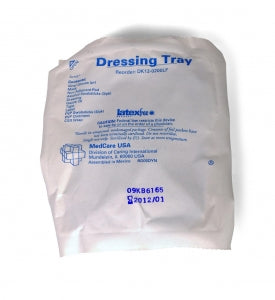 Medline Central Line Dressing Trays with Chloraprep - Central Line Dressing Change Tray - DK12-0200LF