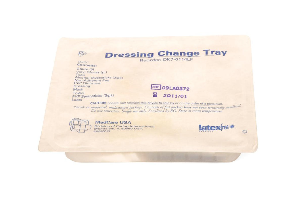 Central Line Dressing Trays with Chloraprep