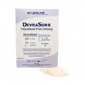 Dukal Corporation DevraSorb Foam Dressings - DevraSorb Superabsorbent Foam Dressing - 1010303