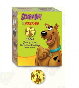 Doo Bandages by Derma Sciences Scoo - Sterile Stat Strip Bandage, 7/8" Spot, Scooby-Doo - 10658