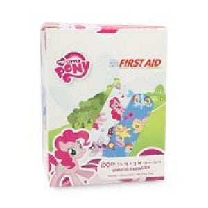 Dukal Designer and Character Bandages - Stat Strip Bandage, Sterile, My Little Pony - 10848