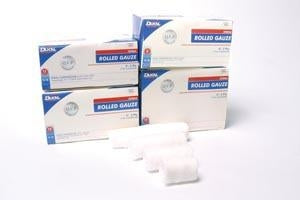 Dukal Corporation Rolled Gauze - Sterile 2-Ply Rolled Gauze, 2" x 5 yd. - 452