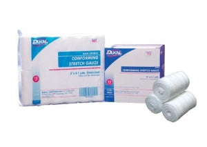 Dukal Conforming Nonsterile Stretch Gauze - Nonsterile Conforming Stretch Gauze, 2" x 4.1 yd. - 602