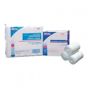 Dukal Conforming Nonsterile Stretch Gauze - Nonsterile Conforming Stretch Gauze, 4" x 4.1 yd. - 604