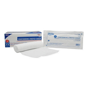 Dukal Conforming Nonsterile Stretch Gauze - Sterile Conforming Stretch Gauze, 6" x 4.1 yd. - 706