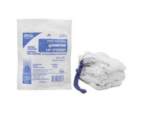 Dukal Corporation Laparotomy Sponges - Prewashed X-Ray Detectable Laparotomy Sponge, Sterile, 18" x 18" - 99-0018