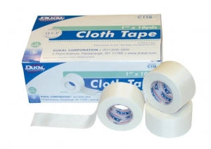 Dukal Corporation Surgical Cloth Tape - Nonsterile Cloth Tape, 1" x 10 yd. - C110