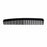 Dukal Corporation DawnMist Adult Combs - Black Comb, 7" Long - DC7