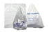 Dukal Corporation Patient Belongings Bags - 1.3 Mil Drawstring Patient Belongings Bag, White with Blue Print, 20" x 20" - DSPB01