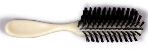 Dukal Corporation DawnMist Adult Brushes - 7.25" Ivory Hairbrush with Nylon Tuft Bristles - HB01