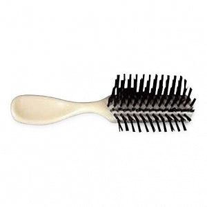 Dukal Corporation DawnMist Adult Brushes - 7.25" Ivory Hairbrush with Nylon Tuft Bristles - HB01