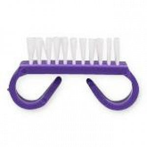 Dukal Corporation DawnMist Nail Care Accessories - Nail Brush with Purple Handle, 2-3/4" - NB3381