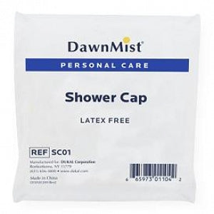 Dukal Corp DawnMist Shower Caps - Clear Shower Cap - SC01