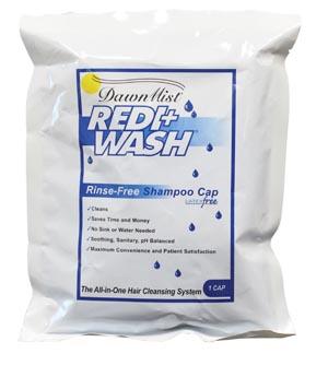 DawnMist Redi-Wash Rinse Free Shampoo Cap by Dukal Corp