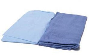 Dukal Corporation O. R. Towels - Nonsterile Pre-Treated O. R. Towel, 17" x 26", Blue - W6020-1