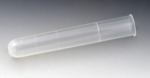 Globe Scientific Tubes with Screw Cap - TEST TUBE, PS, NO RIM, RB, 16X100MM, 2000/CS - 111012