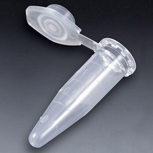 Globe Scientific 1.5mL Lot Certified Microcentrifuge Tube w/Cap - TUBE, MCT, PP, GRAD, CERT, NAT, 1.5ML, 500/BG - 111562