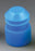 Globe Scientific Flanged Plug Test Tube Caps - Flange Plug Cap 16 mm, Blue - 116152B