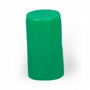 Globe Scientific Diamond Culture Tube Caps - CAP, CULTURE TUBE, PP, 13MM, GREEN, 100/BG - 118150G