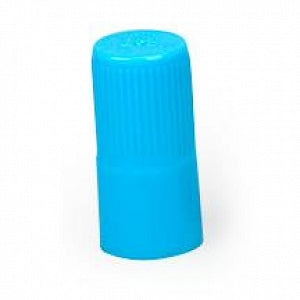 Globe Scientific Diamond Culture Tube Caps - CAP, CULTURE TUBE, PP, 13MM, BLUE, 1000/CS - 118150B