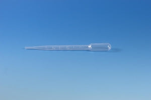 Globe Scientific 7ml Strl Large Bulb Graduated Transfer Pipet - Transfer Pipette, 7 mL, 3.2 mL Bulb, Nonsterile - 135030