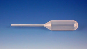 Globe Scientific 4ml Short Stem Tranfer Pipet - PIPET, TRANSFER, SHORT, 4ML, 85MM, 5000/CS - 136020