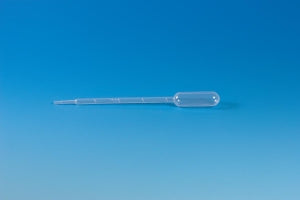 Globe Scientific 5ml Large Bulb Fine Tip Trnasfer Pipet - Transfer Pipet, Large Bulb, 3.4 mL, 5 mL - 137010