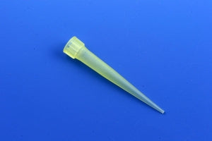 Globe Scientific 1-200uL Eppendorf Style Pipette Tip - Eppendorf Style Pipette Tip, Yellow, 1 - 200 uL - DLS151143