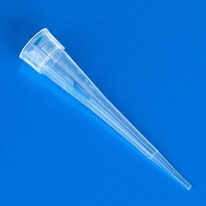 Globe Scientific Universal General Purpose Pipette Tips - Universal Graduated Pipette Tips, Sterile, 0.1 to 10μl, Natural, 96 Tips / Rack, 10 Racks / Box - 151154RS-96