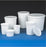 Globe Scientific Multipurpose HDPE Containers with Snap Lids - Multipurpose HDPE Container with Lid, White, 86 oz. - 271086W