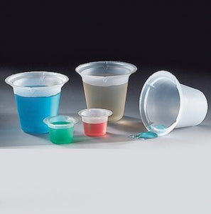 Globe Scientific Four Pour Spout - BEAKER, DISPOSABLE, 4 POUR SPOUT, PS, 50ML - 3604