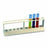 Globe Scientific Polypropylene Test Tube Racks - 10-Place Polypropylene Test Tube Rack - 456106