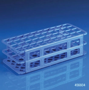 Globe Scientific Snap-N-Racks - RACK, TUBE, 20/21MM, 40-PLACE, PP, BLUE, EA - 456604