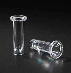 Globe Scientific Multi Purpose PS Sample cups - Nesting Polystyrene Sample Cup, Use with 12 mm and 16 mm Tubes, 1 mL - 5504