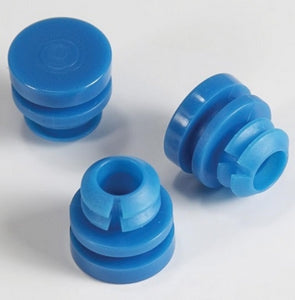 Globe Scientific 13MM Plug Caps for Beckman IDS Auto Track - CAP, PLUG, 13MM, BECKMAN IDS, BLUE, 500/BG - 5538