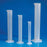 Globe Scientific Polypropylene Graduated Cylinders - Molded Graduated Cylinder, Polypropylene, 100 mL, Each - 601079-1