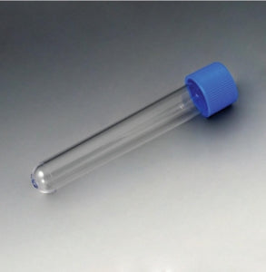 Globe Scientific Tubes with Screw Cap - TUBE, SCREW CAP, 16X100MM(10ML), PS - 6150