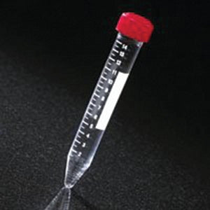 Globe Scientific Graduated 15 mL PS Centrifuge Tubes - CENTRIFUGE TUBE, 15ML, PS, MOLDED GRADS - 6277